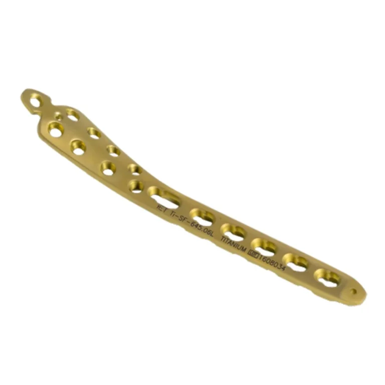 Placa de Bloqueo para Tibia Distal Medial 3.5 con Lengüeta Titanio