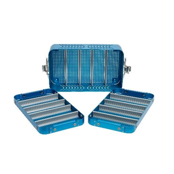 Caja para esterilizar instrumental quirúrgico (Caja de esterilización médica)