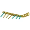 Placa de Bloqueo para Tibia Proximal Lateral 4.5 y 5.0 Titanio