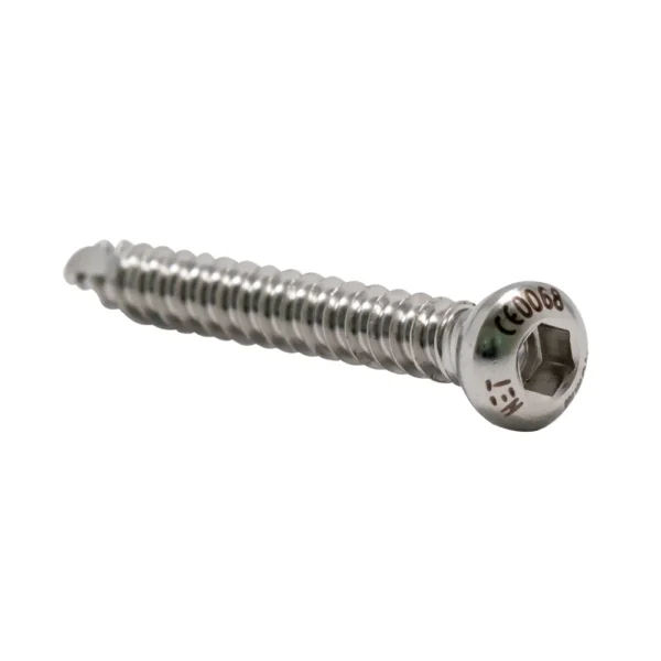 Tornillo de Cortical 4.5 mm Autorroscante Acero o Titanio