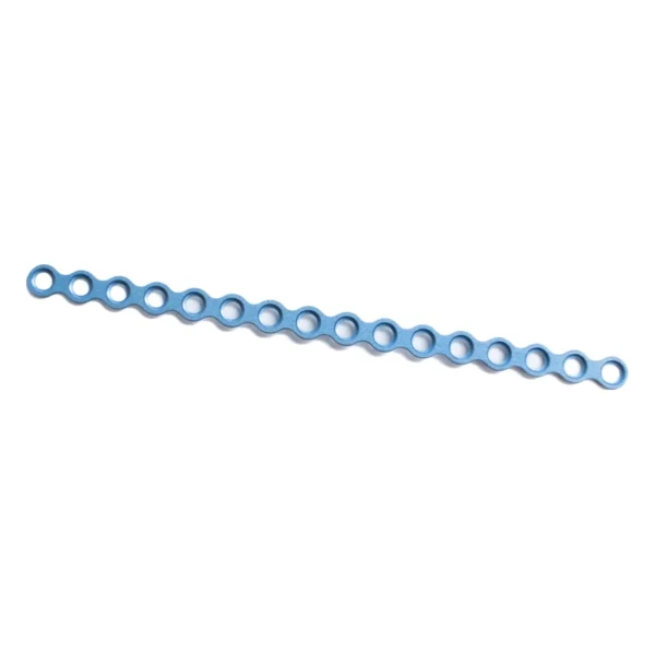 Placa Recta Condensada 1.5 mm para Cirugía Maxilofacial