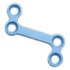 Placa “Z” 1.5 mm con Barra para Cirugía Maxilofacial