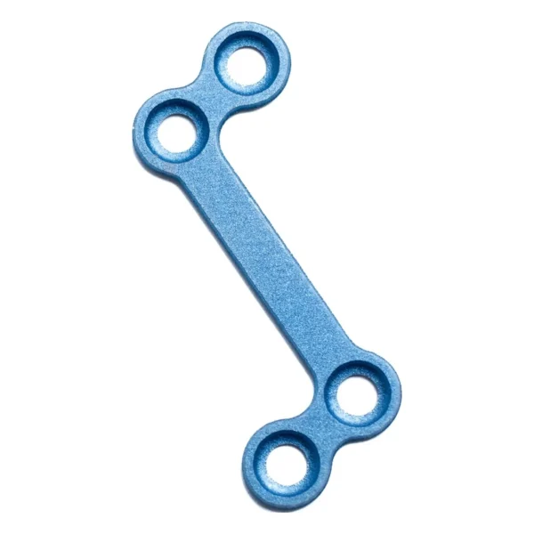 Placa “Z” 1.5 mm con Barra para Cirugía Maxilofacial