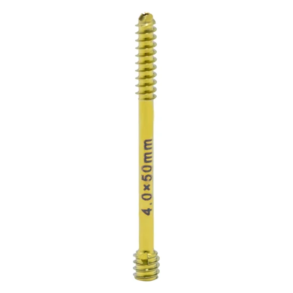 Tornillo Herbert canulado con cabeza 4.0 mm